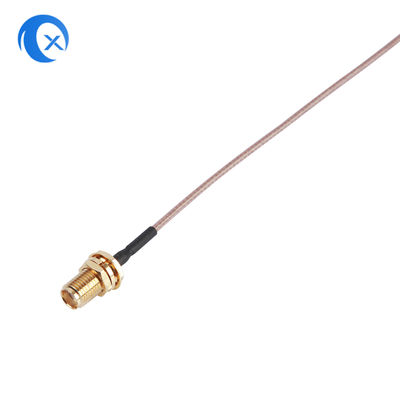 Fêmea coaxial flexível de Jumper With RP SMA da antena de receptor de RG316 Wifi