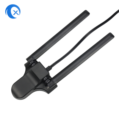 Dual Band 2.4GHz 5GHz RP-SMA Wi-Fi Antenas com 6,5 pés de extensão de cabo Para PC Desktop Computador Bluetooth sem fio