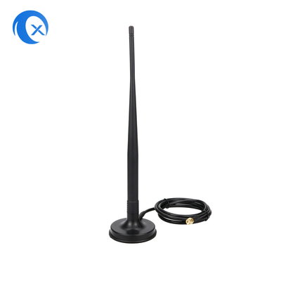 806-960MHz / 1710-2690MHz 4G LTE Antenna de montagem magnética com conector SMA de cabo LMR195