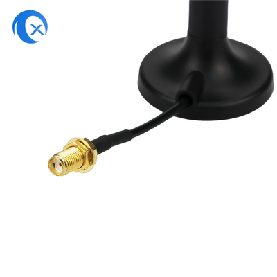 2.4G 5.8g Dual-Band 7 DBi WiFi Extender Antenna de montagem magnética com conector SMA feminino
