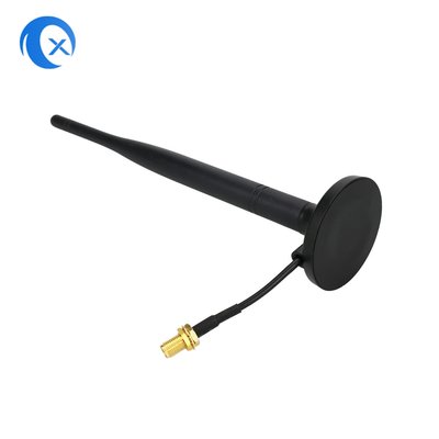 2.4G 5.8g Dual-Band 7 DBi WiFi Extender Antenna de montagem magnética com conector SMA feminino