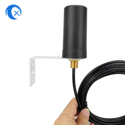 4G LTE Antenna celular exterior 5dBi Omni M12 parafusos de montagem na parede com SMA macho
