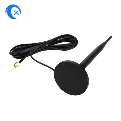 2.4G 5 DBi WiFi Extender Antenna de montagem magnética com conector masculino SMA para comunicação sem fio de sinal