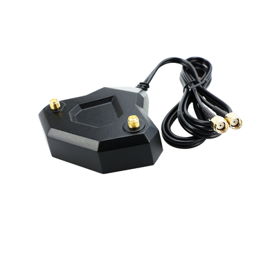 2.4GHz 5GHz Antenna de banda dupla com conector masculino RP-SMA Base magnética para WiFi Roteador sem fio Hotspot móvel