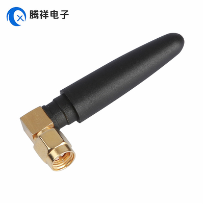 SMA Macho Direito Conector Revestido em Ouro Antenna 868MHz 2dBi Antenna de Borracha para Portátil, TV, Automóvel, Home Theatre