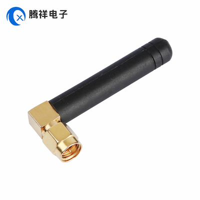 SMA Macho Direito Conector Revestido em Ouro Antenna 868MHz 2dBi Antenna de Borracha para Portátil, TV, Automóvel, Home Theatre