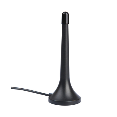 698-960MHz/1710-2700MHz 3dBi Wireless 4G/LTE Antenna SMA Conector macho Monte magnético com cabo Rg174