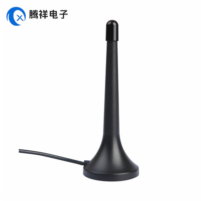 698-960MHz/1710-2700MHz 3dBi Wireless 4G/LTE Antenna SMA Conector macho Monte magnético com cabo Rg174