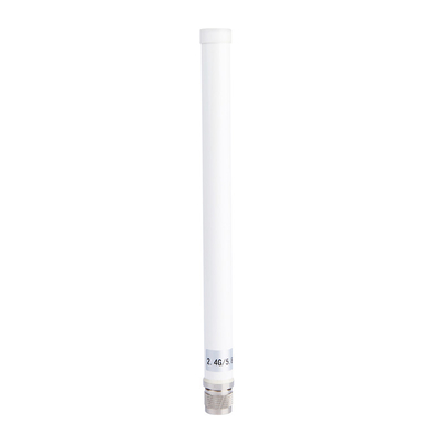 2.4G + 5.8G banda dupla de alta ganho 7DBi WiFi Área de Água Antenna de fibra de vidro com N conector masculino