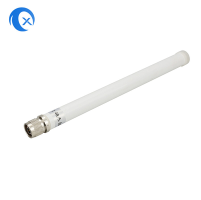 2.4G + 5.8G banda dupla de alta ganho 7DBi WiFi Área de Água Antenna de fibra de vidro com N conector masculino