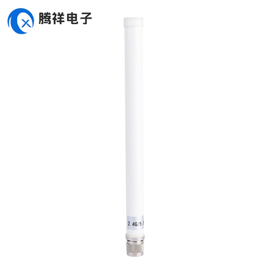 2.4G + 5.8G banda dupla de alta ganho 7DBi WiFi Área de Água Antenna de fibra de vidro com N conector masculino