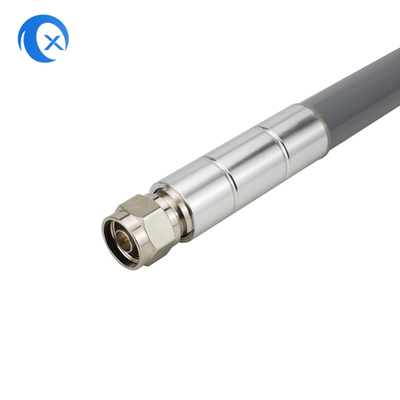 2.4-2.5GHz Alto ganho 12dBi banda dupla externa Omni Fibra de vidro Antenna de comunicação com N conector masculino Base Antenna