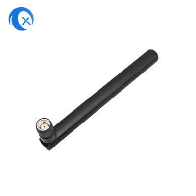 2.4G 868 MHz 2dBi Single External Swivel Rubber Ducky WiFi Antenna RP SMA Conector masculino para câmera de segurança e Lora