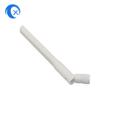 2.4GHz 5 dBi Antenna giratória externa única para câmera de segurança Antenna de pato de borracha dobrável única para roteador WiFi