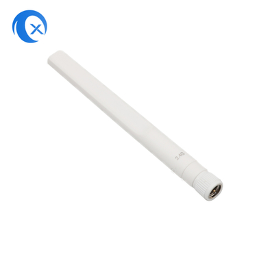 2.4GHz 5 dBi Antenna giratória externa única para câmera de segurança Antenna de pato de borracha dobrável única para roteador WiFi