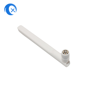 2.4GHz 5 dBi Antenna giratória externa única para câmera de segurança Antenna de pato de borracha dobrável única para roteador WiFi