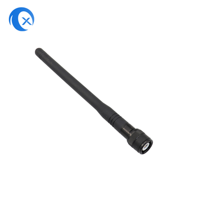 2.4GHz Alto ganho 5dBi Antenna WiFi externa de borracha Ducky com conector masculino TNC para telecomunicações