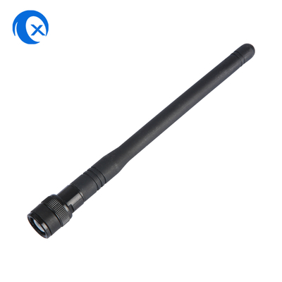 2.4GHz Alto ganho 5dBi Antenna WiFi externa de borracha Ducky com conector masculino TNC para telecomunicações