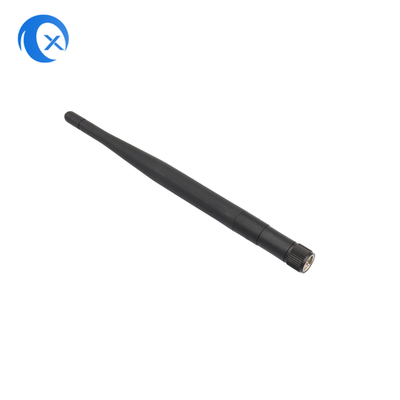 2.4G 5.8g Alto ganho 5dBi Antenna de banda dupla Antenna WiFi externa dobrável Antenna de borracha com SMA Homem para roteadores
