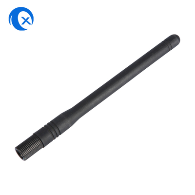 433/868 MHz Antenna de pato de borracha omnidirecional Lora externa com SMA macho para roteadores e walkie-talkie