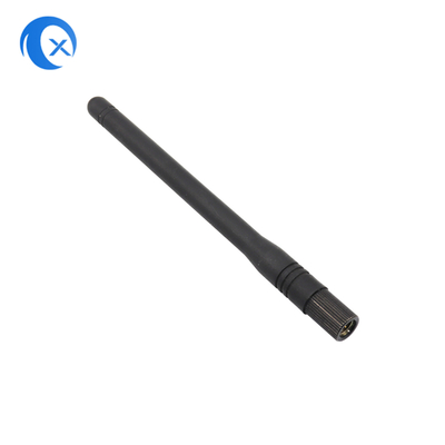 433/868 MHz Antenna de pato de borracha omnidirecional Lora externa com SMA macho para roteadores e walkie-talkie