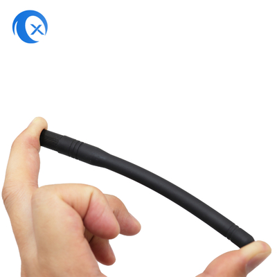 433/868 MHz Antenna de pato de borracha omnidirecional Lora externa com SMA macho para roteadores e walkie-talkie
