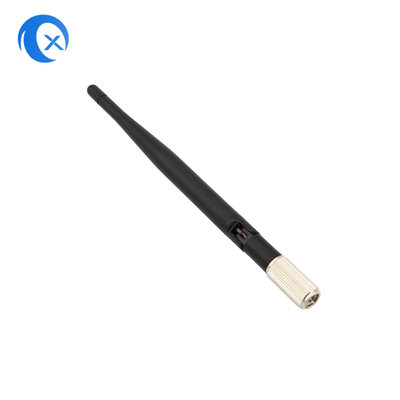 2.4GHz 3dBi Antenna de pato de borracha externa única com conector SMA giratório para câmera de segurança HD