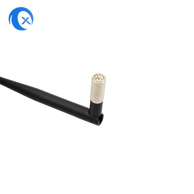2.4GHz 3dBi Antenna de pato de borracha externa única com conector SMA giratório para câmera de segurança HD