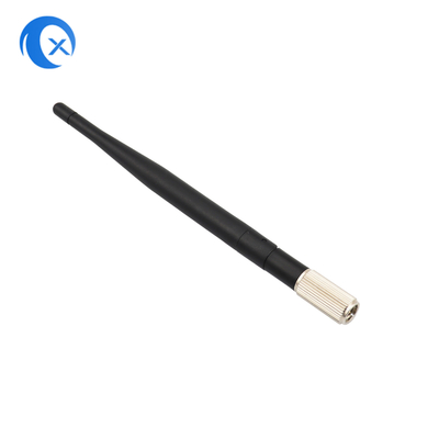 2.4GHz 3dBi Antenna de pato de borracha externa única com conector SMA giratório para câmera de segurança HD