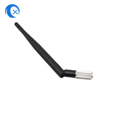 2.4GHz 3dBi Antenna de pato de borracha externa única com conector SMA giratório para câmera de segurança HD