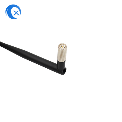 2.4GHz 3dBi Antenna de pato de borracha externa única com conector SMA giratório para câmera de segurança HD