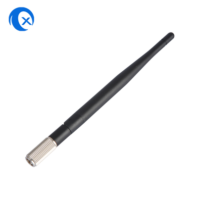 2.4GHz 3dBi Antenna de pato de borracha externa única com conector SMA giratório para câmera de segurança HD