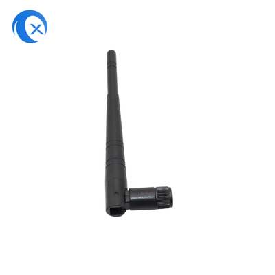 Antenna portátil de pato de borracha opera de 2,4 GHz a 2,5 GHz Antenna com um conector masculino SMA RP de ganho nominal de 3 dBi