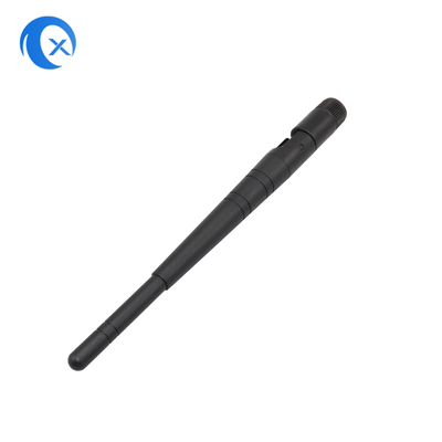 Antenna portátil de pato de borracha opera de 2,4 GHz a 2,5 GHz Antenna com um conector masculino SMA RP de ganho nominal de 3 dBi