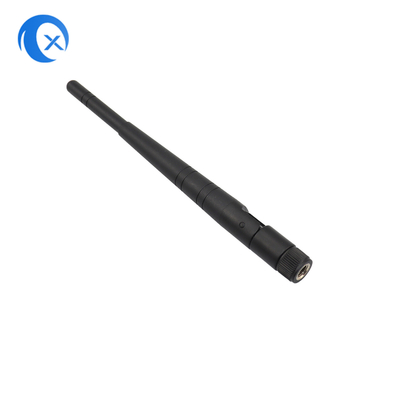 Antenna portátil de pato de borracha opera de 2,4 GHz a 2,5 GHz Antenna com um conector masculino SMA RP de ganho nominal de 3 dBi