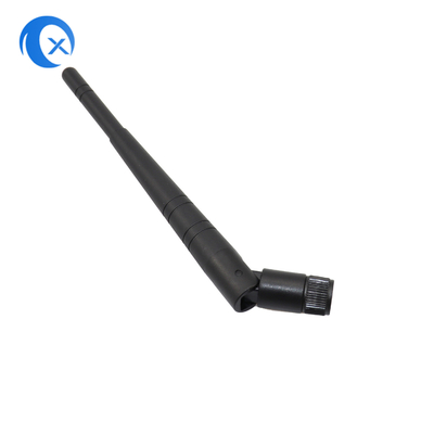 Antenna portátil de pato de borracha opera de 2,4 GHz a 2,5 GHz Antenna com um conector masculino SMA RP de ganho nominal de 3 dBi