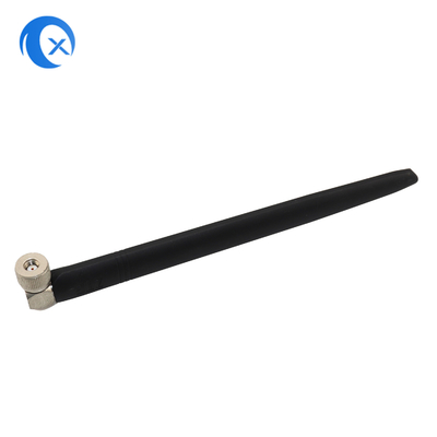 Alto ganho 5dBi fixo de 90 graus de borracha externa de ângulo reto RP SMA Conector masculino 2.4GHz Antenna para câmera de segurança HD