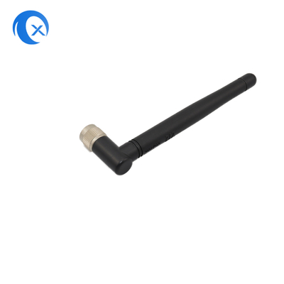 2.4/5.8g 90 Graus 5dBi Antenna WiFi externa de pato de borracha com conector masculino SMA Roteador Antenna WiFi