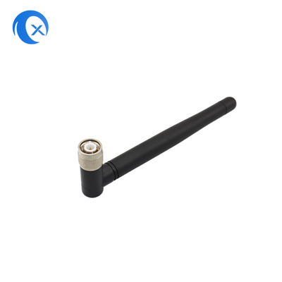 2.4/5.8g 90 Graus 5dBi Antenna WiFi externa de pato de borracha com conector masculino SMA Roteador Antenna WiFi