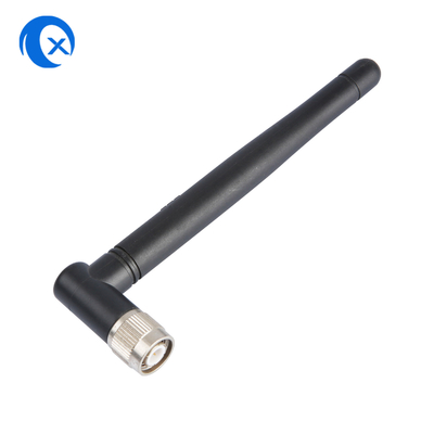 2.4/5.8g 90 Graus 5dBi Antenna WiFi externa de pato de borracha com conector masculino SMA Roteador Antenna WiFi