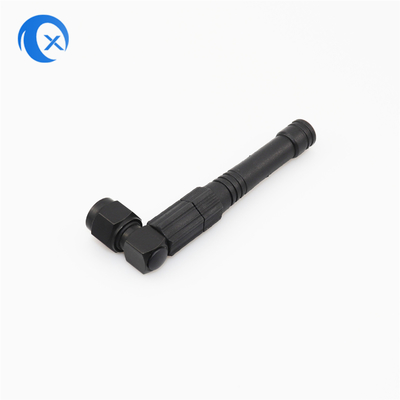 868MHz 2.4G Antenna WiFi externa de alto ganho com conector masculino TNC / BNC Antenna de borracha omnidirecional Ducky Lora