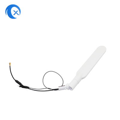 2.4/5.8g Alto ganho 3dBi banda dupla omnidirecional WiFi antena de remoção giratória com fio voador para roteadores