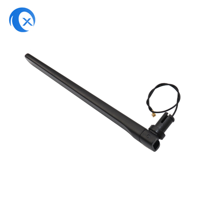 2.4G Alto ganho 5 dBi Omni Swivel Paddle Antenna Wi-Fi à prova d'água com cabo voador para antena de roteador
