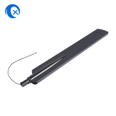 2.4G 5dBi Alto ganho forma de lâmina giratória Omnidireccional Antenna WiFi com conector Ipex de chumbo voador
