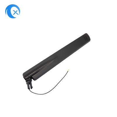 2.4G 5dBi Alto ganho forma de lâmina giratória Omnidireccional Antenna WiFi com conector Ipex de chumbo voador