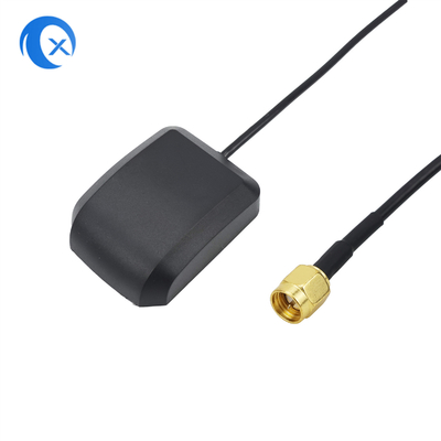 1575.42MHz 27dBi Antenna GPS com duas amplificações Carro DVD Navegação GPS Antenna ativa 3m metros SMA Conector masculino