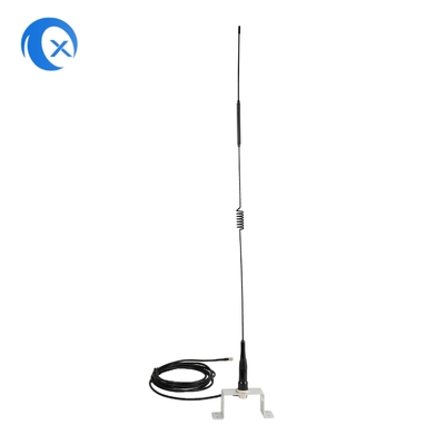Car Mount Antenna Whip Alto Ganho Long Range Transceptor de Aço Inoxidável Antenna de Rádio Móvel
