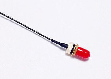 Cabo fêmea coaxial do conector do cabo 100MM SMA Ipex do RF da telecomunicação
