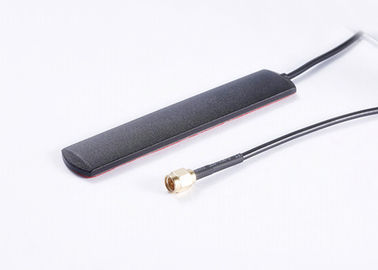 A antena alta adesiva 3M da G/M do ganho cabografa o conector macho de Sma com o remendo liso da lâmina