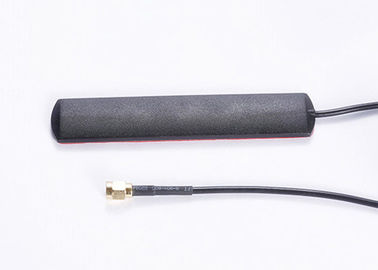 A antena alta adesiva 3M da G/M do ganho cabografa o conector macho de Sma com o remendo liso da lâmina